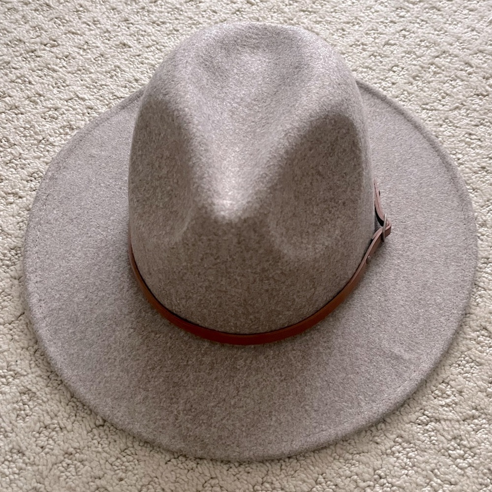 Target wide brim fedora hat
